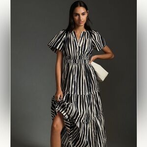 ANTHROPOLOGIE SOMERSET DRESS…COLOR IS NAMED CARBON…NWT.  LP